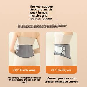 Sabuk Pinggang pemanas baja tahan karat Mengrui dengan kompres panas dan pijat untuk fisioterapi untuk pria dan wanita - Product Image 5