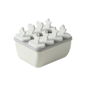 6/8 rejillas DIY molde de paleta de helado hecho a mano Material PP bandeja de paleta de hielo para niños de verano utensilios de cocina con tapa - Product Image 4