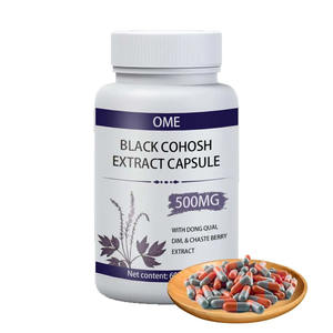 Cápsulas de Extracto de Cohosh Negro en Venta, Suplementos Herbales, Se Acepta Empaque Personalizado - Product Image 1