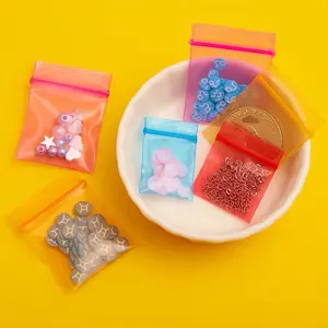 Kleine Plastic Zakjes-7 Mil Dik, Plastic Zegel Sieraden Oorbellen Munt Snoep Pil Zakken, Hersluitbare Sterke Poly Baggies Voor Reizen