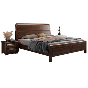 Solid Wood Storage <b>Bed</b> 1.5M Mortise And Tenon Structure Modern Minimalist Bedroom Furniture With Mattress - Product Image 4