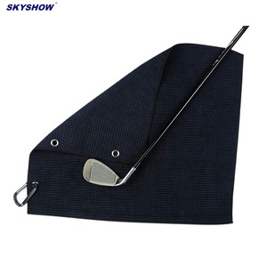 Listo para nave <span class=keywords><strong>titleist</strong></span> a granel barato magnético de absorción de agua súper waffle Toalla de golf - Product Image 6