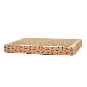 ที่ข่วนเล็บแมว กระดาษแข็ง ลายก้างปลา ทนทาน เรียบง่าย สำหรับแมวในบ้าน - Product Image 2