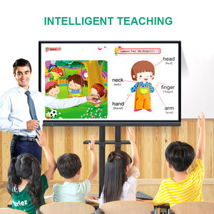 <span class=keywords><strong>Pizarra</strong></span> Interactiva inteligente 4K UHD, pantalla táctil eléctrica capacitiva de 20 puntos, 75 pulgadas, precio de fábrica - Product Image 5