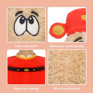 Peluche Chien Étoile Wang Chao Trois Héros, Jouet Amusant, Coussin, Poupée en Tissu, Cadeau en Polyester, 31cm-50cm, Unisexe - Product Image 3
