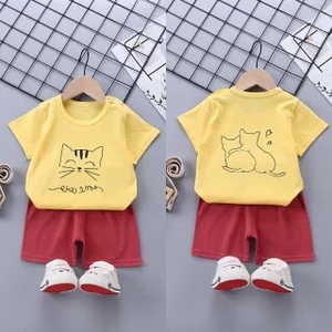 Conjuntos de ropa para bebés recién nacidos EVERYSTEP, ropa de verano para bebés varones, traje de manga corta, ropa para bebés niñas - Product Image 5