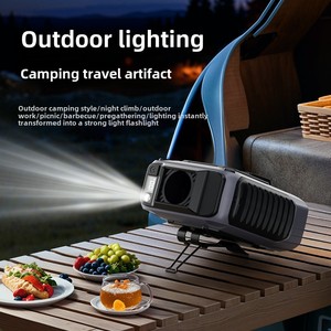 Ngoài Trời Tốc Độ Cao Mặc Xách Tay Eo Clip <span class=keywords><strong>Fan</strong></span> Hâm Mộ Cổ Treo <span class=keywords><strong>USB</strong></span> Động Cơ Không Chổi Than Làm Mát Cầm Tay <span class=keywords><strong>Fan</strong></span> Với LED Ánh Sáng - Product Image 4