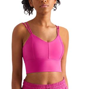 Venta al por mayor de ropa de entrenamiento activa logotipo personalizado conjuntos de yoga V espalda Scrunch sin costuras Yoga gimnasio Fitness conjuntos deportivos - Product Image 5