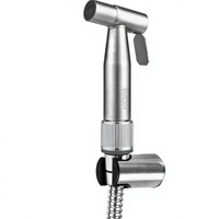 Kit de pulvérisateur de bidet mural réglable en acier inoxydable 304 moderne avec jet vertical pour toilettes et soins de bébé
