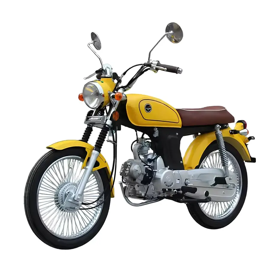 Diseño clásico 125cc chino 110CC motos de calle una esencia personalización gasolina motocicleta para adultos