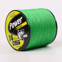 Ligne de pêche tressée flottante en nylon PE PINSEN 1000m 12-38lb, haute résistance et bonne sensibilité pour la pêche en mer et sur la plage