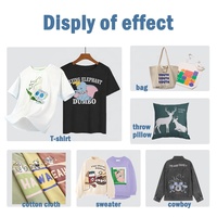 Impresora DTF Cowint A1 de 60 cm (24 Pulgadas) con 2 Cabezales, Alta Productividad, Totalmente Automática, con Tinta Ecológica, Máquina de Impresión de Camisetas, Nueva