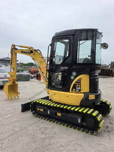 Used Komatsu PC30MR PC30 3 Ton Mini Crawler Excavator Japan Original Hydraulic Digger Fuel Efficient Compact Digging <b>Machine</b> - Product Image 4