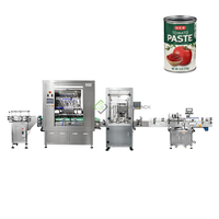 Machine quantitative pour pâte de viande, équipement d'emballage de pâté de poulet en conserve