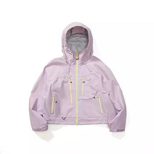 Chaqueta Impermeable Multicolor de 3 Capas para <span class=keywords><strong>Mujer</strong></span>, con Cierre de Presión, para Montañismo y Senderismo - Product Image 6