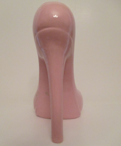 우아한 세라믹 들여다 발가락 신발 와인 병 홀더 와인 애호가를위한 선물 스틸레토 와인 홀더 하이힐 신발 휴대 전화 홀더 - Product Image 3