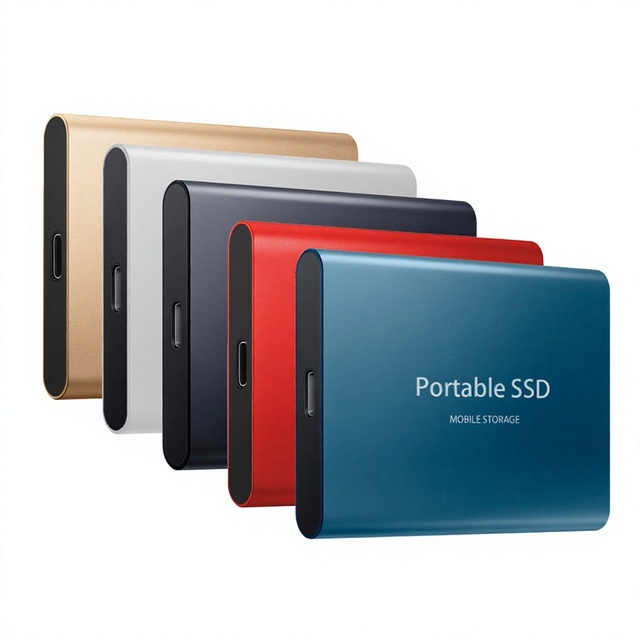 New Cross-border Exclusive Metal Mobile SSD High Capacity 4TB USB 30 High-speed External SSDfactory Wholesale