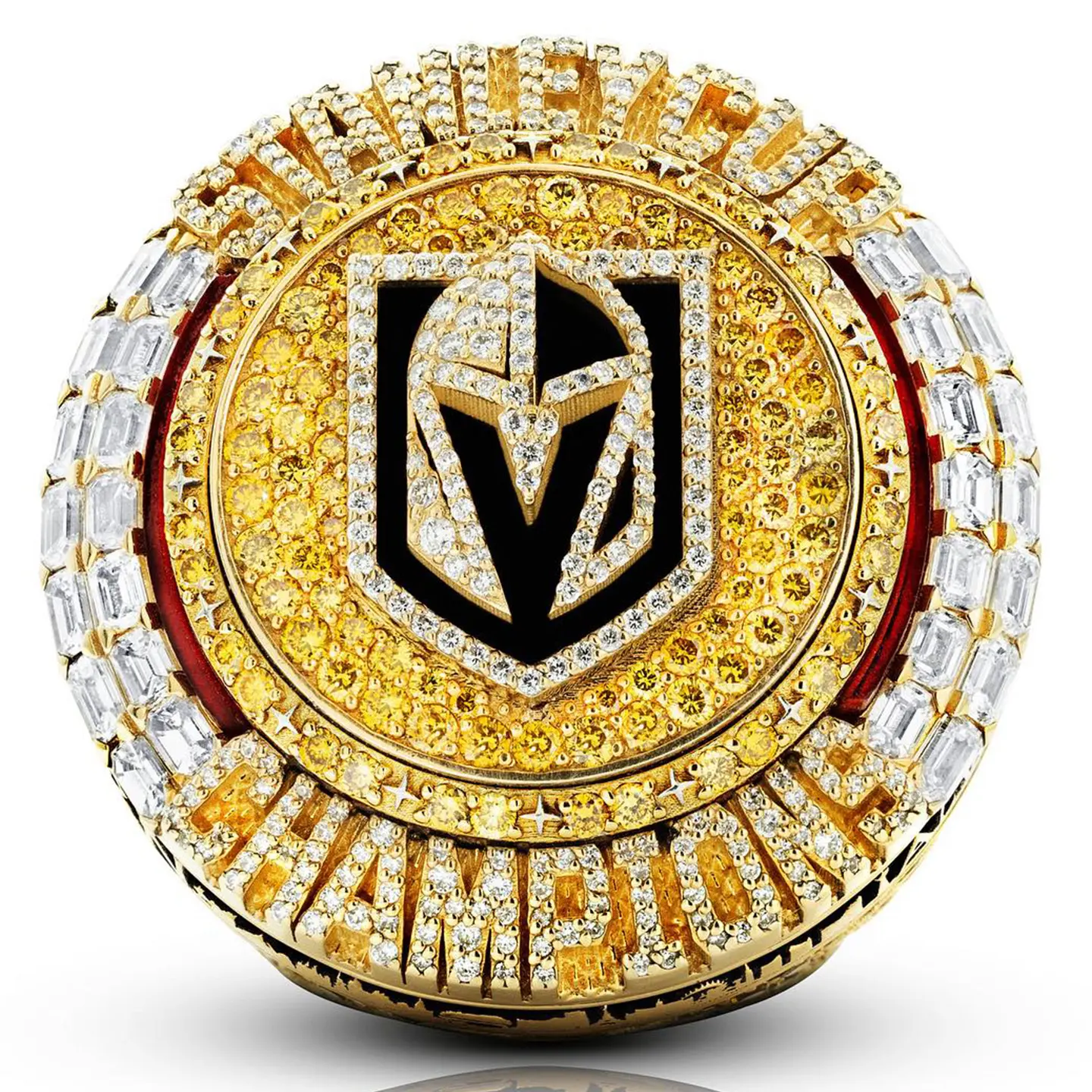 Vegas Golden Knights 2023 Stanley Cup Hockey Championship Ring Personalizado Basquete Beisebol Futebol Rugby Championship Rings