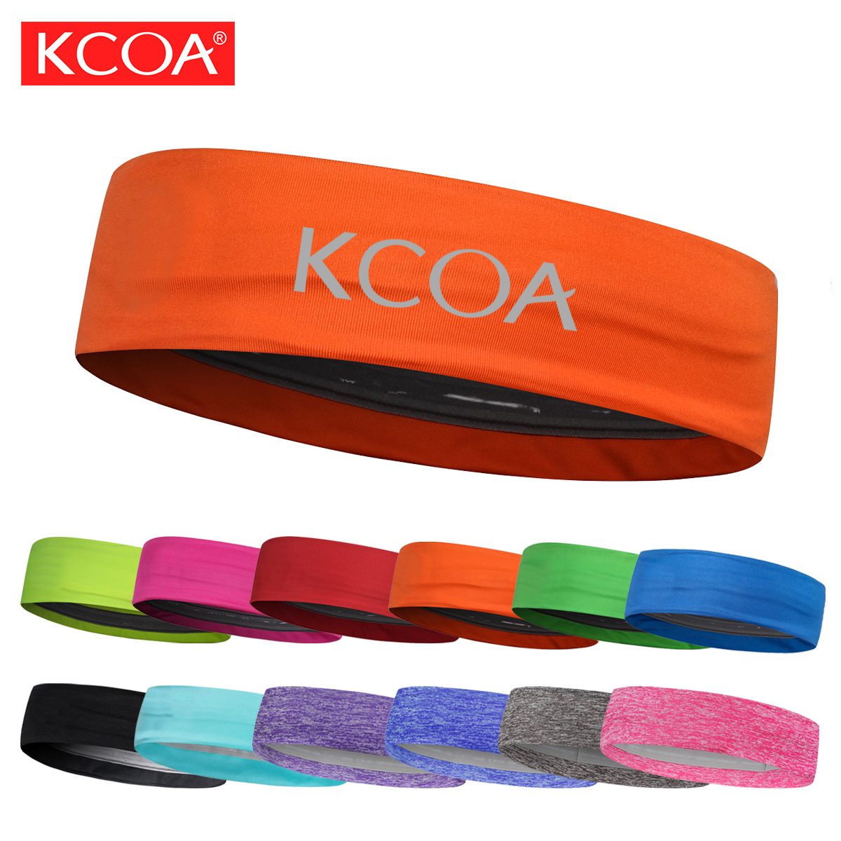 Bán Buôn In Logo Thể Dục Thể Thao Workout Headband Nén Thiết Kế Mới Yoga Athletic Hairband