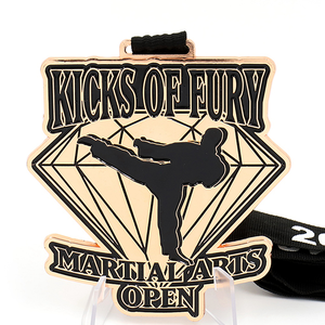 Ajouter au panier Mayoristas Medallas Deportivas Personnalisation 3D En Blanco Artes Marciales - Product Image 4