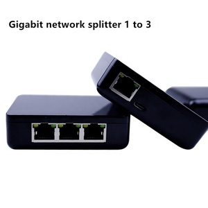 Werksverkauf 1000Mbp RJ45 Ethernet-Splitter <span class=keywords><strong>1</strong></span> zu 3 Netzwerkadapter Gigabit-Konverter 8P8C Verlängerungsstecker - Product Image 2