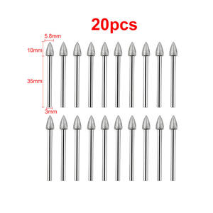 20 pezzi Set di punte per frese diamantate con punta di diamante - Product Image 4