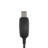 Cable de Datos USB-A W13-M4 ODM OEM para Radio Bidireccional Motorola, Longitud de 100 cm, 3 Pines
