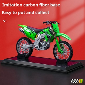 Modelo de Coche Todoterreno Kawasaki de Aleación Fundida a Presión, Escala 1:10, con Sonido de Alta Simulación, Juguete para Niños, Adorno, Regalo, Hecho de Metal - Product Image 4