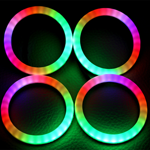 Nouveau contrôle d'application de <span class=keywords><strong>téléphone</strong></span> intelligent multicolore chassant les yeux d'ange blancs menés pour les voitures universelles - Product Image 6