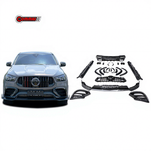 Kit carrosserie de lifting style BB 800 en fibre de carbone sèche, comprenant séparateur avant et jupes latérales, pour Mercedes-Benz GLE Coupé C167 <span class=keywords><strong>2021</strong></span>+ - Product Image 1