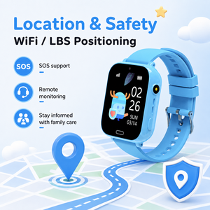 Orologio per Bambini con Tracker e Videochiamata 4G per Distributori e Rivenditori, Corpo Leggero, <span class=keywords><strong>Facile</strong></span> Utilizzo, Vendita all'Ingrosso - Product Image 4