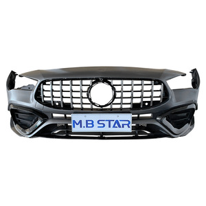Pare-chocs avant M.B STAR pour Mercedes-Benz Classe CLA W118 2019+ en matériau PP - Product Image 1
