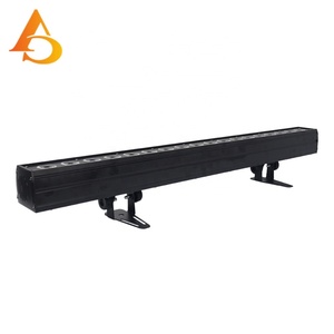 Barra de Píxeles LED de 18 Piezas de 12 W DMX 512 RGBWA 5 en 1 con Efecto de Flujo de Color, Iluminación Profesional para Pared - Product Image 3