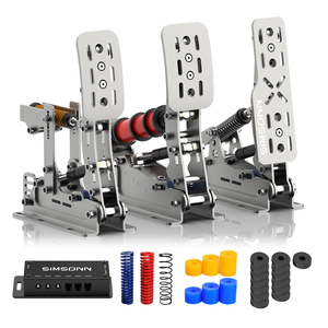 Simsonn Plus X Pédale de Course Garantie d'Un An : Les Dernières <span class=keywords><strong>Pédales</strong></span> de Simulation de Course - Product Image 2