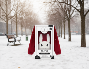 Sweat-shirt à capuche en polaire pour femme Casovald CX471R avec appliqué de personnage, pull d'hiver 100% acrylique respirant, coupe classique - Product Image 2