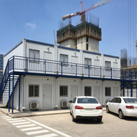 Maison conteneur démontable 40 pieds pour camp minier, dortoir de travailleurs, hébergement préfabriqué en structure acier