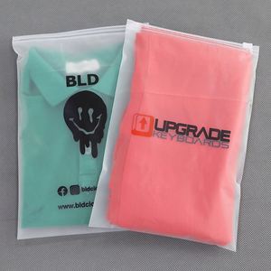 ถุงซิปสีขาวและแบบด้าน ถุงซิปล็อคแบบด้านพิมพ์โลโก้ได้ - Product Image 1