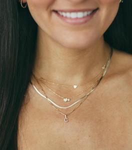 Inspire jewelry – collier en fer à cheval en or jaune 18k, collier à breloques porte-bonheur en <span class=keywords><strong>diamant</strong></span> pour toujours, pendentif minimaliste, cadeau - Product Image 5