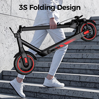 Trottinette électrique 36V 10.5Ah, pneus gonflables de 10 pouces, deux roues, unisexe pour adulte, populaire aux États-Unis et en Europe, longue autonomie, pliage rapide