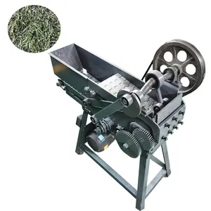 Mesin pemotong daun pohon palem multifungsi, mesin penghancur buah kering dan daun teh sayuran