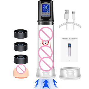 Dispositivo de Alargamiento de Pene Masculino con Pantalla Digital, Bomba de Vacío, Masturbador, Copa de Succión para Masturbación - Product Image 1