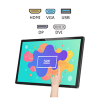Monitor de pantalla táctil capacitiva LVDS HD de 24 pulgadas Monitor de escritorio de PC portátil con VGA USB HD Nueva pantalla táctil de PC HDM1