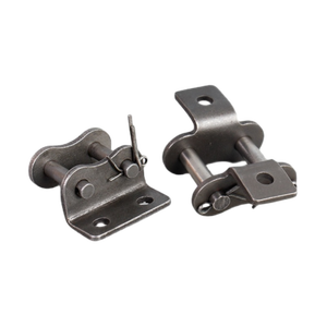 Correntes com furos | Placa de fixação lateral simples/ANSI | Modelos 08B-1, 10A-1, 12A-1, 16A-1 Bent Link Transportador Chain Link - Product Image 3