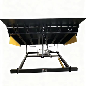 New 6-<span class=keywords><strong>12t</strong></span> Lip yard đoạn đường nối văn phòng phẩm xe nâng thủy lực <span class=keywords><strong>Dock</strong></span> leveler nền tảng cho nhà máy sản xuất - Product Image 1