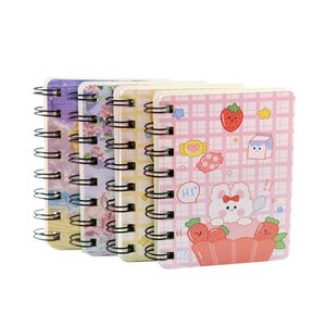 8 Libretas Personalizadas A7 con Diseño de Oso, Libretas Pequeñas con Logotipo Personalizado, Diario de Bolsillo, Bloc de Notas - Product Image 1