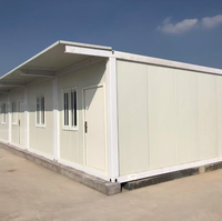 Villas de lujo modernas prefabricadas, pequeñas casas plegables modulares de oficina desmontables, contenedor de madera, casa de estar a la venta para apartamento