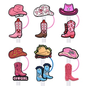 Venta al por mayor: Nuevos accesorios universales de goma suave de 10 mm de diámetro grande para sombreros de paja, serie rosa, adornos para popotes. - Product Image 3