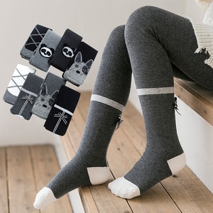 Venta al por mayor animales de dibujos animados lindo pajarita de bebé de algodón niños niñas <span class=keywords><strong>baile</strong></span> medias - Product Image 4