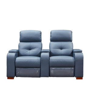 Sillón Reclinable Eléctrico para Cine en Casa con Sistema de Sonido Envolvente Inalámbrico 7.1, 6 Altavoces y Estructura de Madera Extensible - Product Image 2