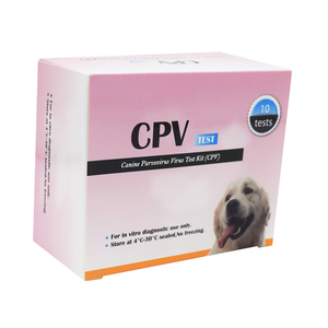 ชุดทดสอบอย่างรวดเร็วสำหรับสุนัข parvovirus <span class=keywords><strong>Antigen</strong></span> ทดสอบ CPV - Product Image 1